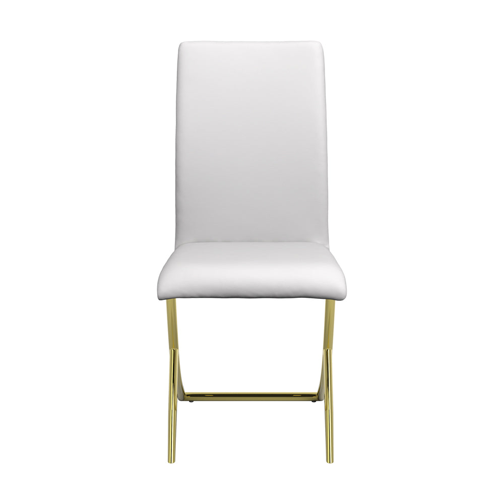 Carmelia Upholstered Side Chairs White
