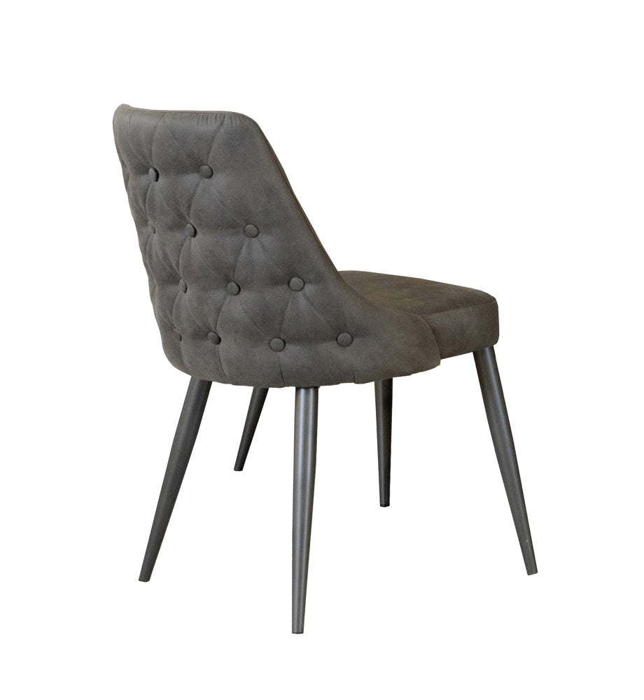 Cosmo Upholstered Curved Back Side Chairs