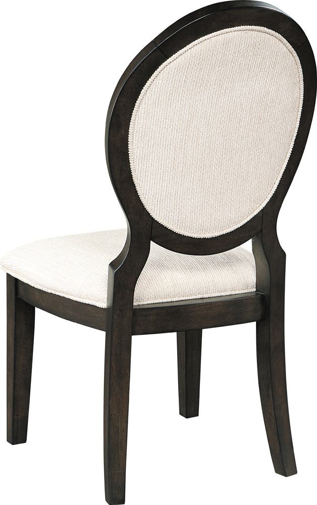 Twyla Upholstered Dining Chairs with Oval Back