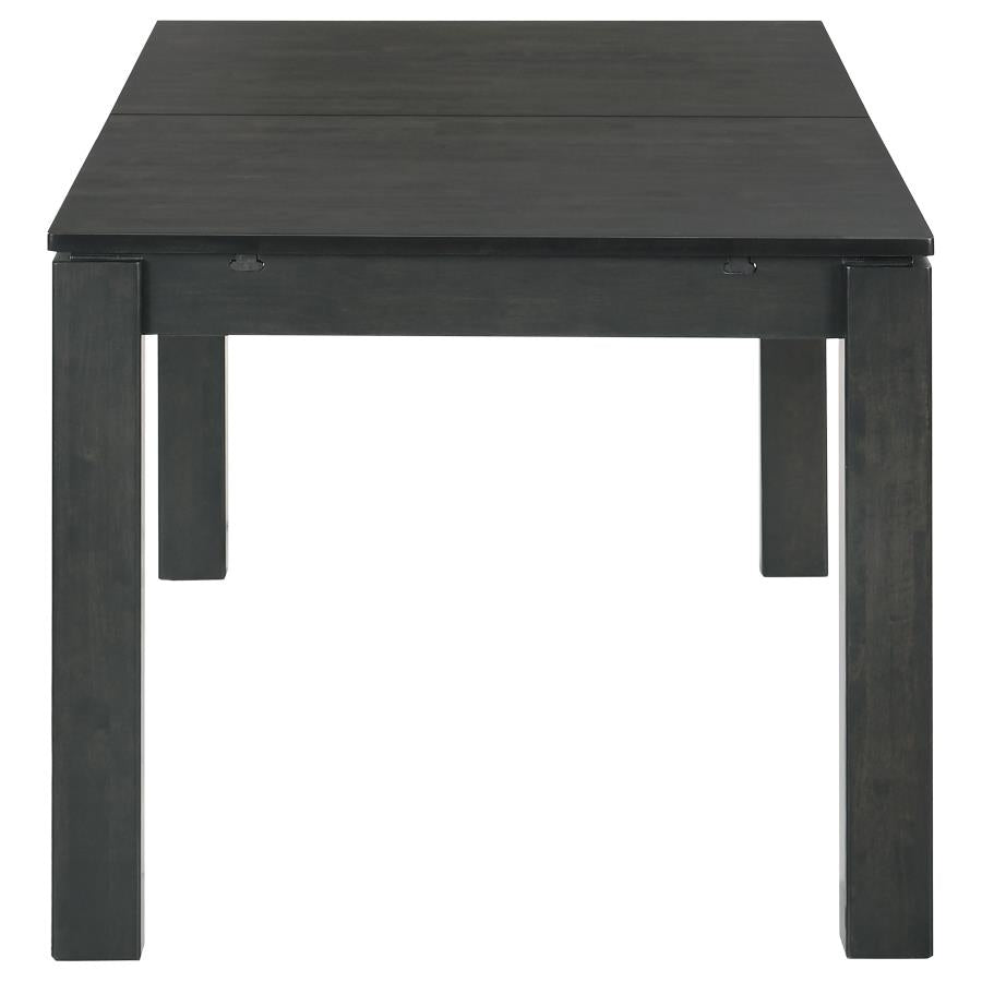 Jakob 5-piece Rectangular Dining Set Grey and Black