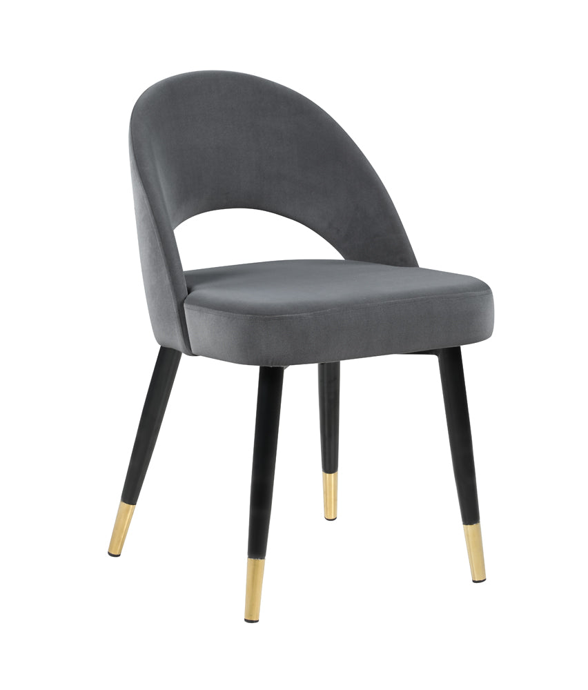 Lindsey Arched Back Upholstered Side Chairs Black