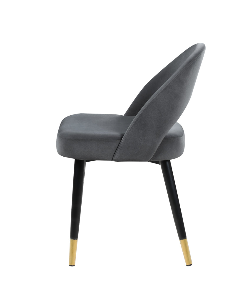Lindsey Arched Back Upholstered Side Chairs Black