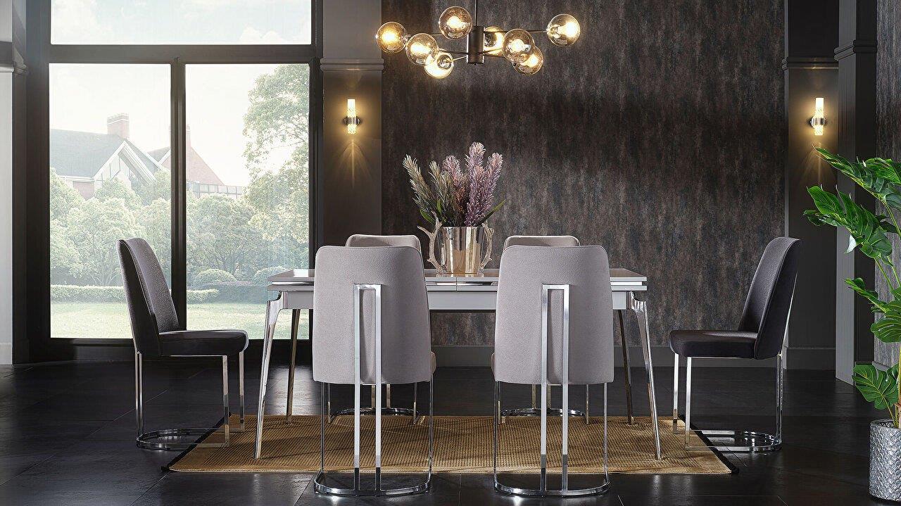 5pcs Loretto Expandable Dining Collection