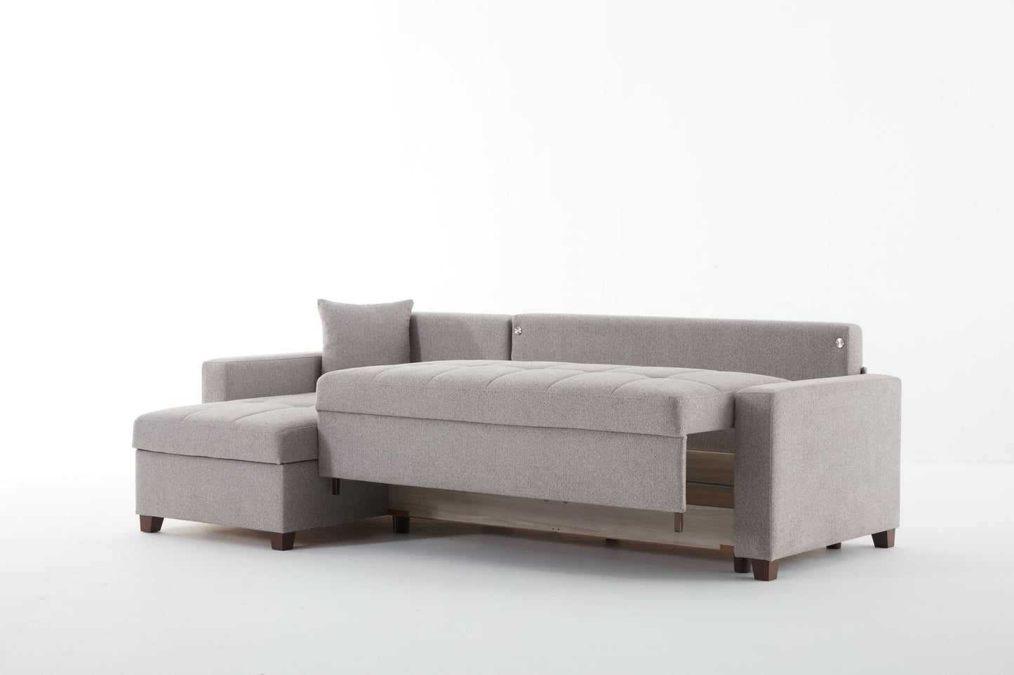 Mocca Sleeper Sectional Sofa