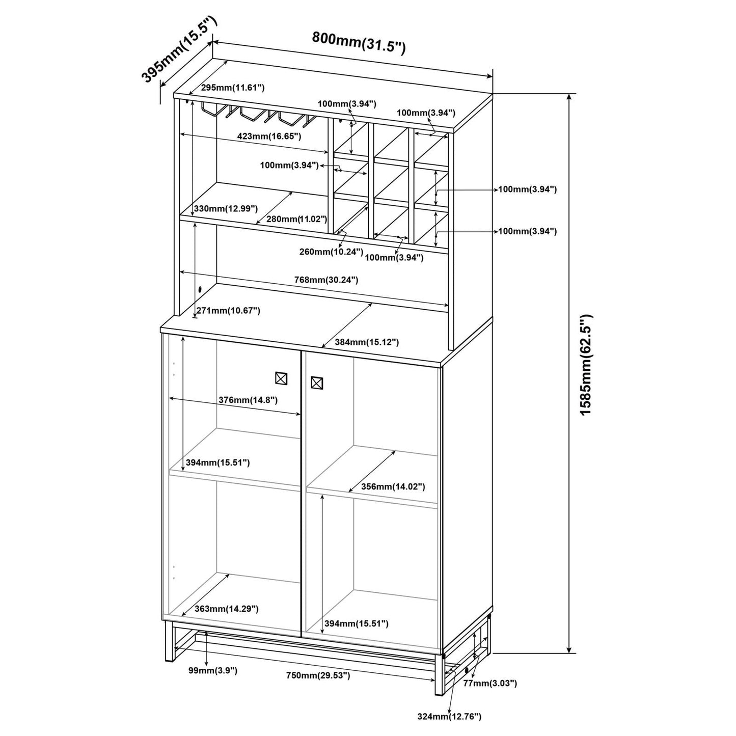 WINE CABINET 182082