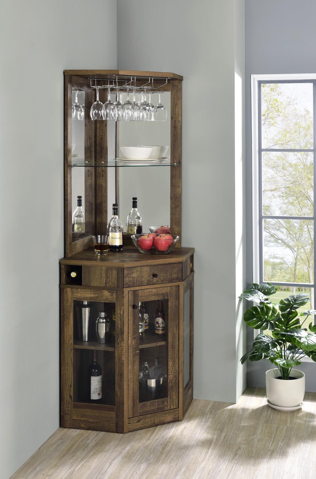 CORNER BAR CABINET 182303