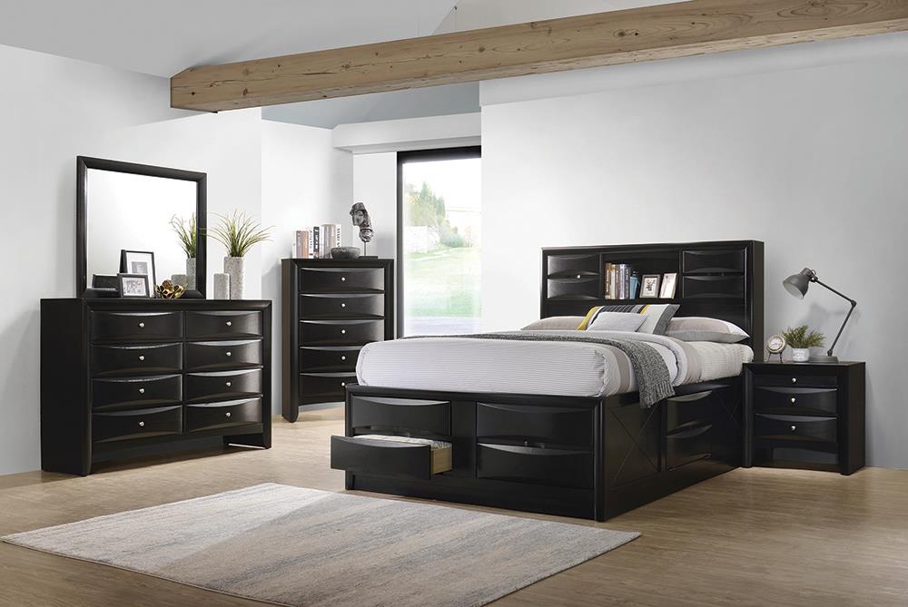 BRIANA CA KING 5PC SET (KW.BED,NS,DR,MR,CH) 202701KW-S5
