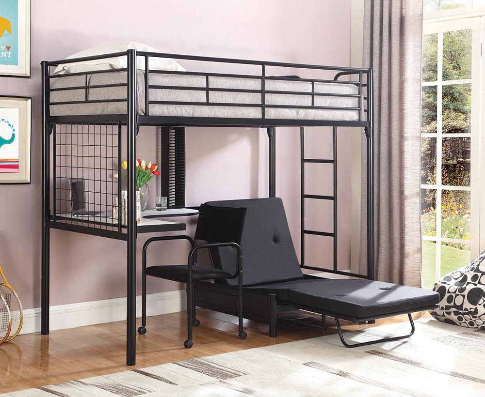 JENNER TWIN WORKSTATION LOFT BED 2209