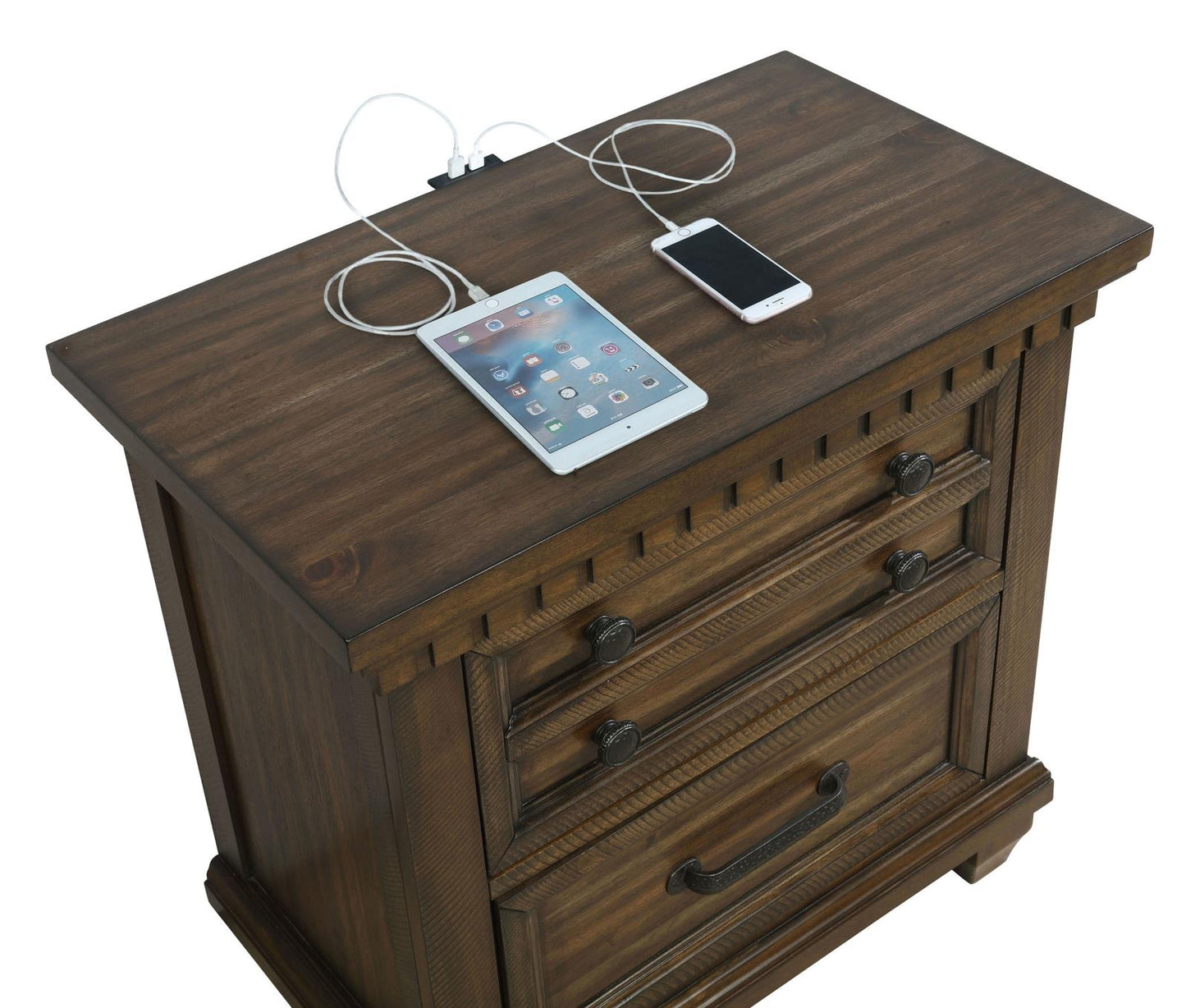 BENNINGTON Q 5PC SET (Q.BED,NS,DR,MR,CH) 222711Q-S5