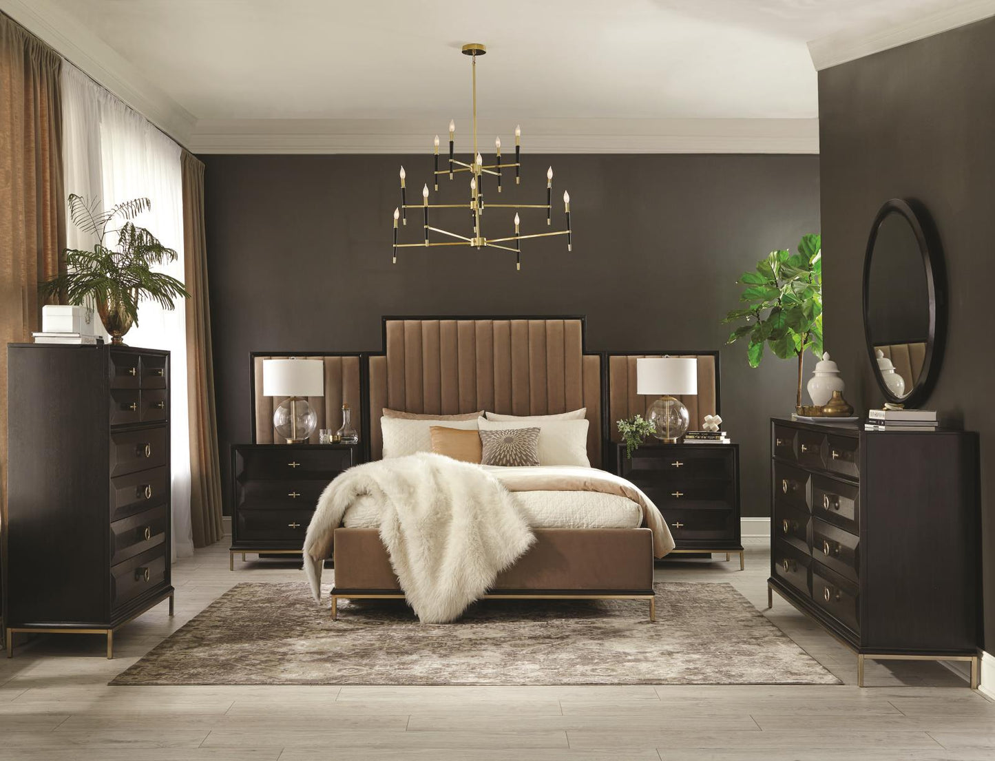 FORMOSA BEDROOM SETS 222820Q-S4D