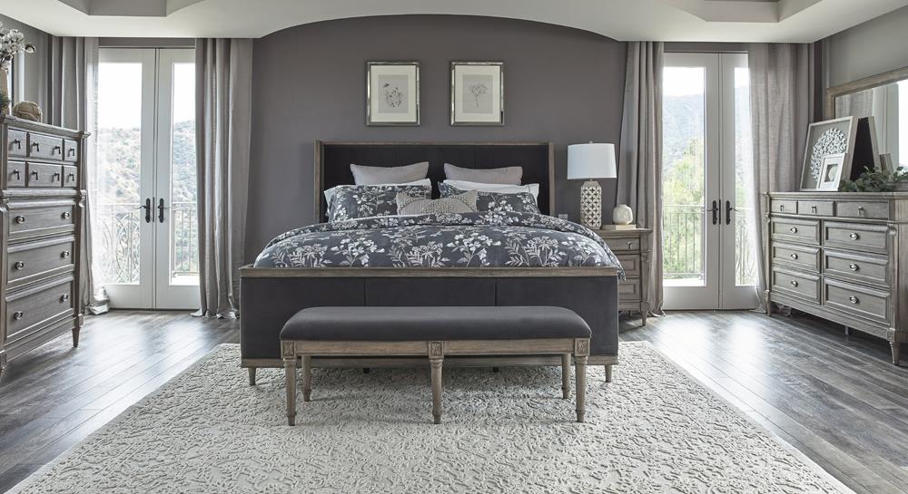 ALDERWOOD E KING BED 223121KE
