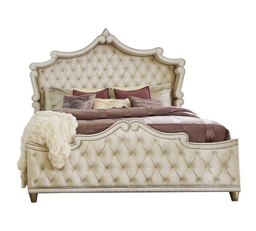 ANTONELLA CALIFORNIA KING BED 4 PC SET 223521KW-S4