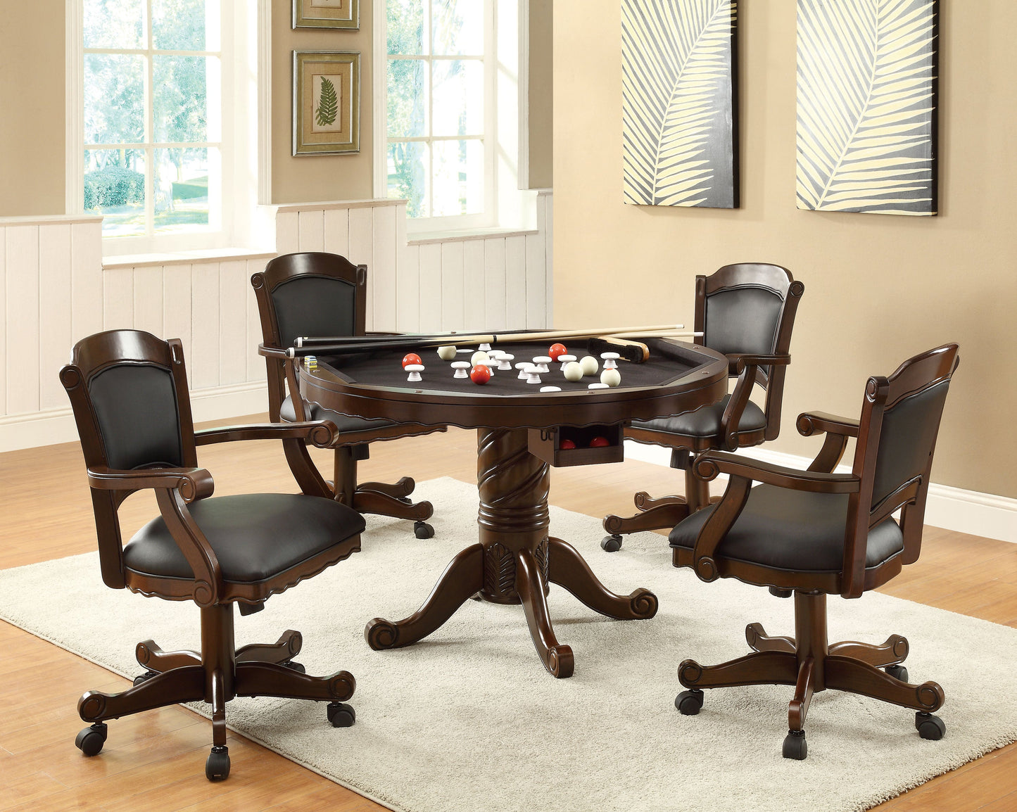TURK 5 PC SET (TBL+4CHAIR) 100871-S5