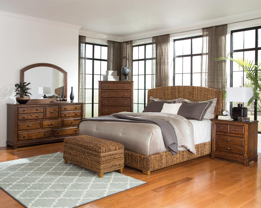 LAUGHTON QUEEN BED 300501Q