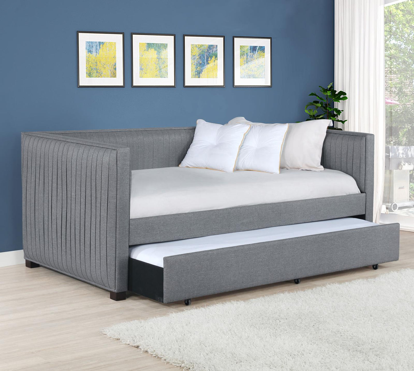 BRODIE TWIN DAYBED W/ TRUNDLE 300554