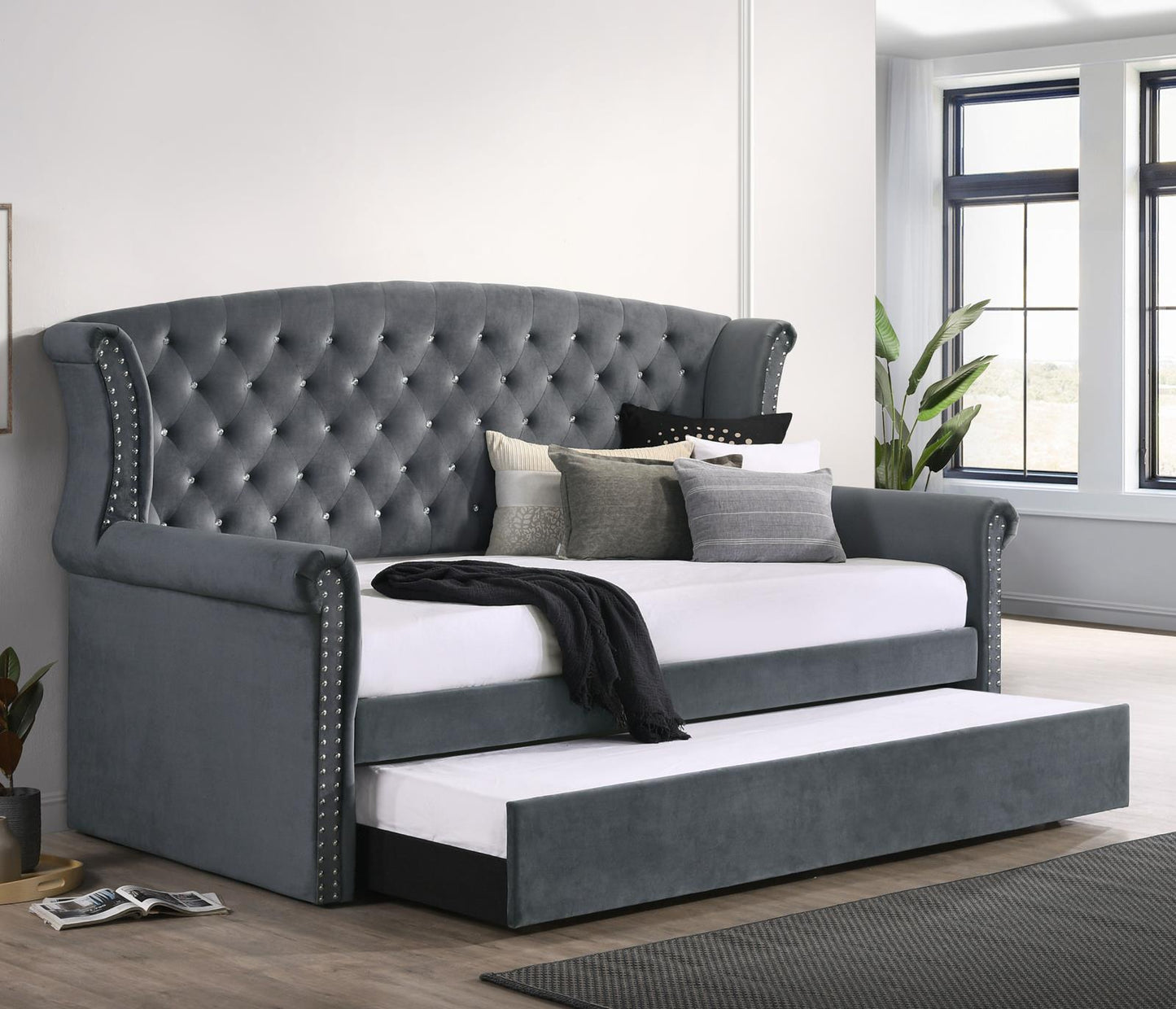SCARLETT TWIN DAYBED W/ TRUNDLE 300641
