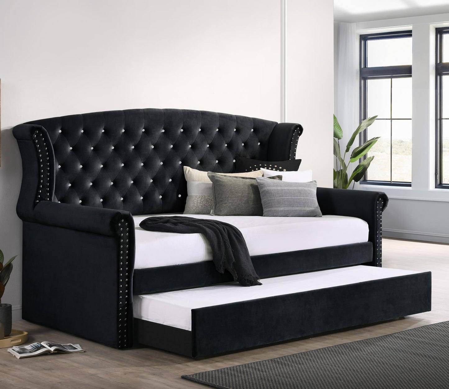 SCARLETT TWIN DAYBED W/ TRUNDLE 300642