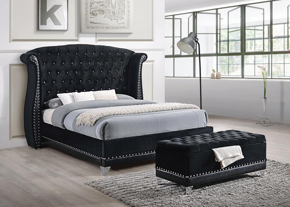BARZINI QUEEN BED 300643Q