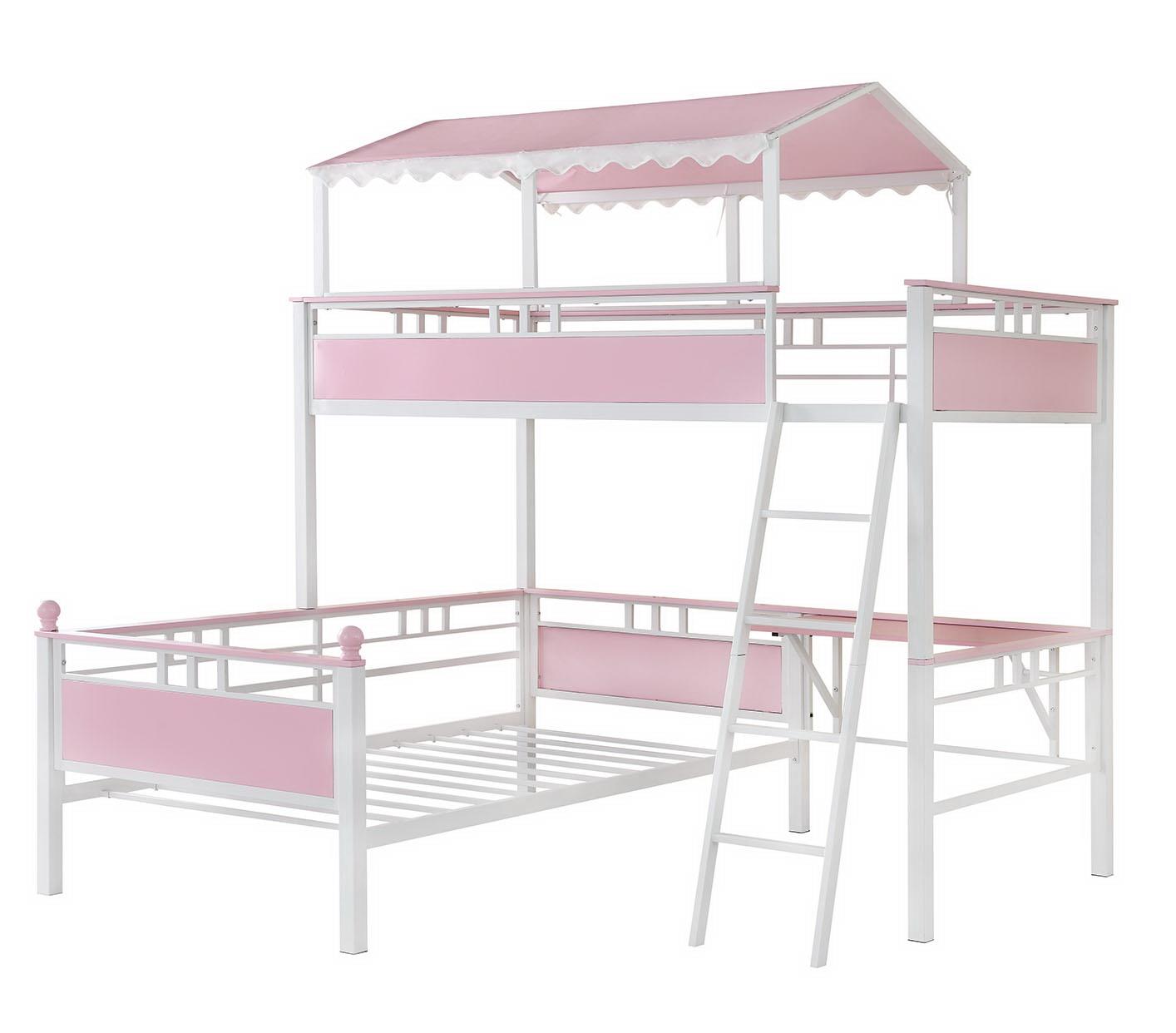 ALEXIA TWIN/TWIN WORKSTATION BUNK BED 400119