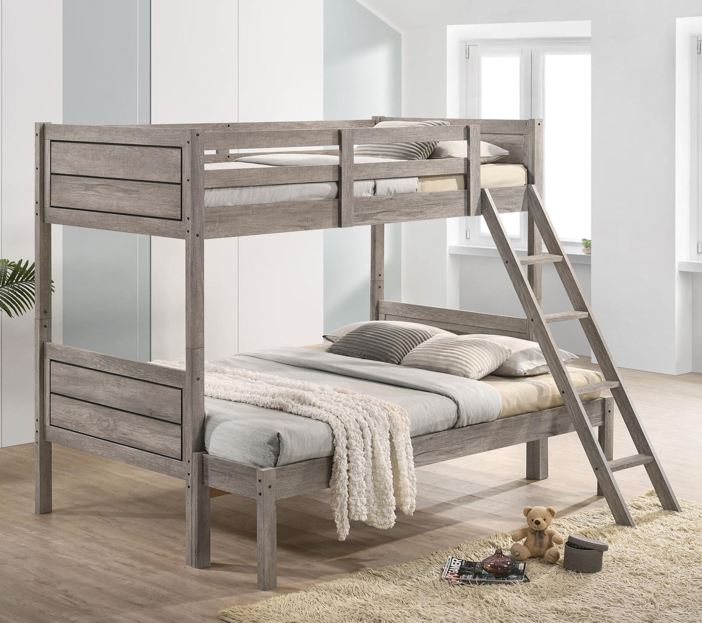 RYDER TWIN/FULL BUNK BED 400819
