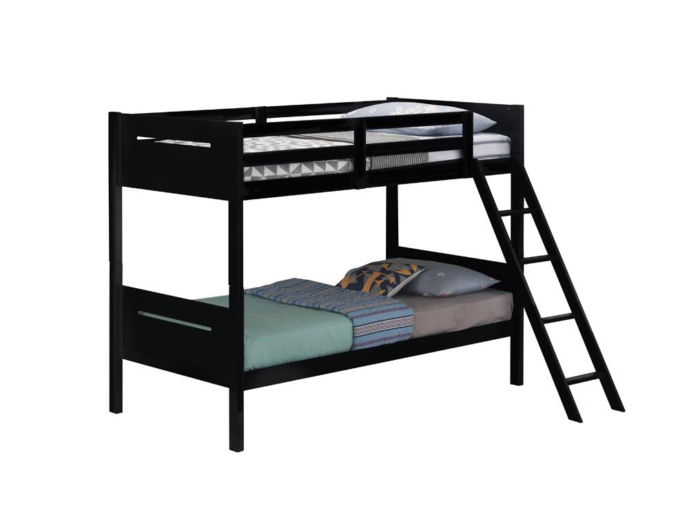 LITTLETON TWIN/TWIN BUNK BED 405051BLK