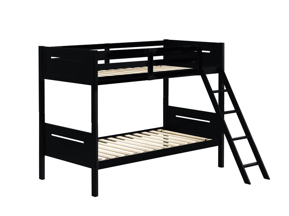 LITTLETON TWIN/TWIN BUNK BED 405051BLK