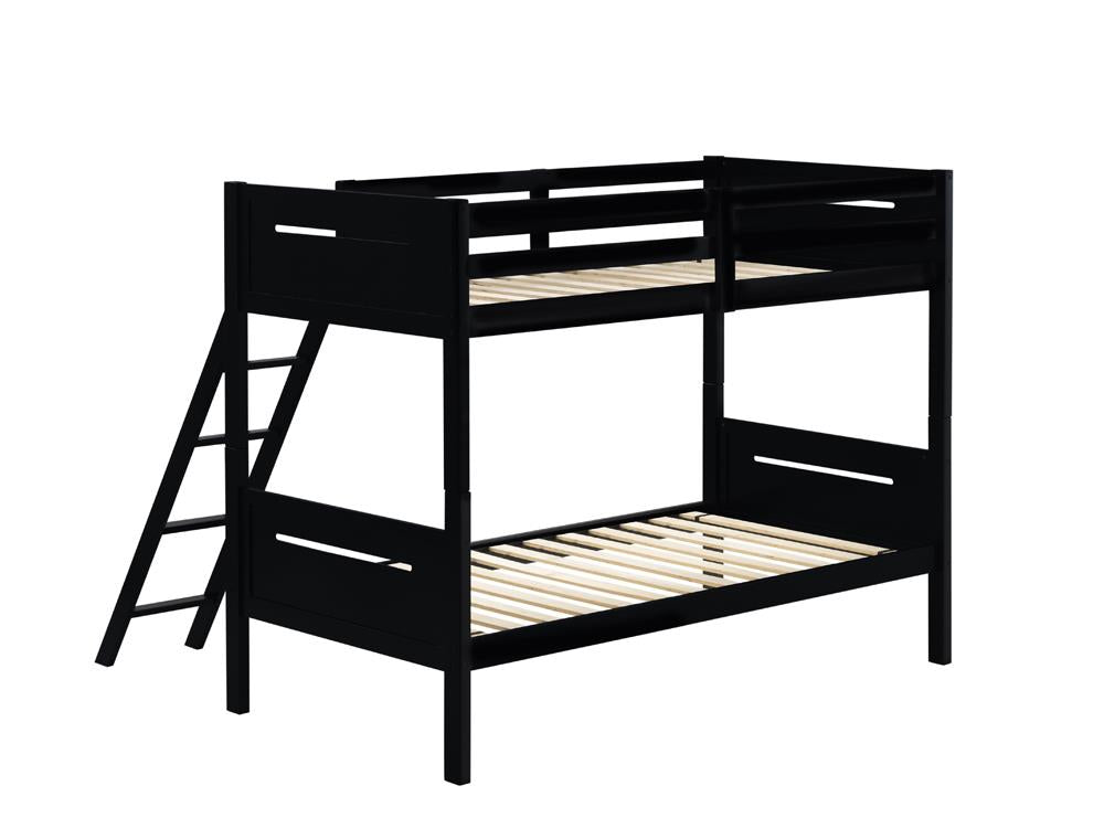 LITTLETON TWIN/TWIN BUNK BED 405051BLK