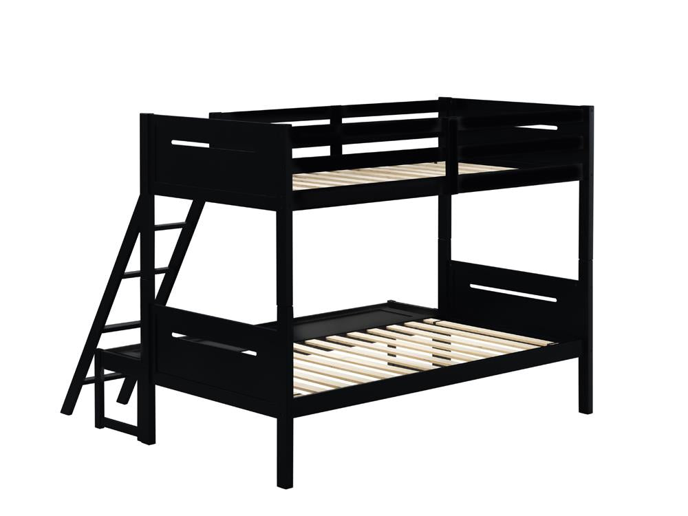 LITTLETON TWIN/FULL BUNK BED 405052BLK