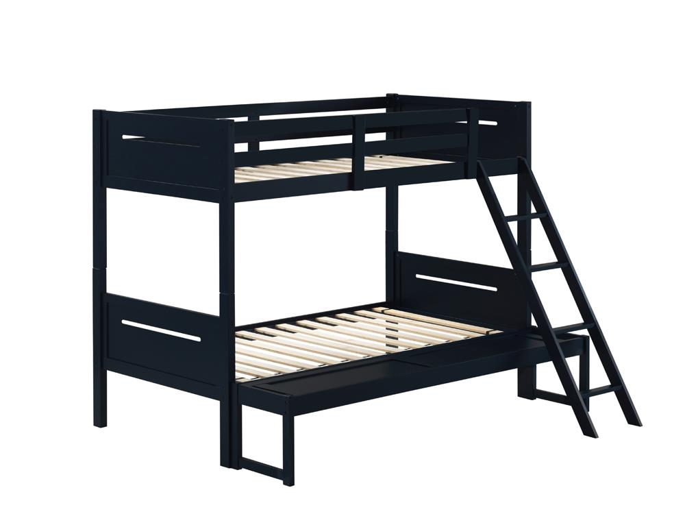 LITTLETON TWIN/FULL BUNK BED 405052BLU