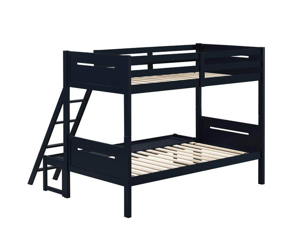LITTLETON TWIN/FULL BUNK BED 405052BLU