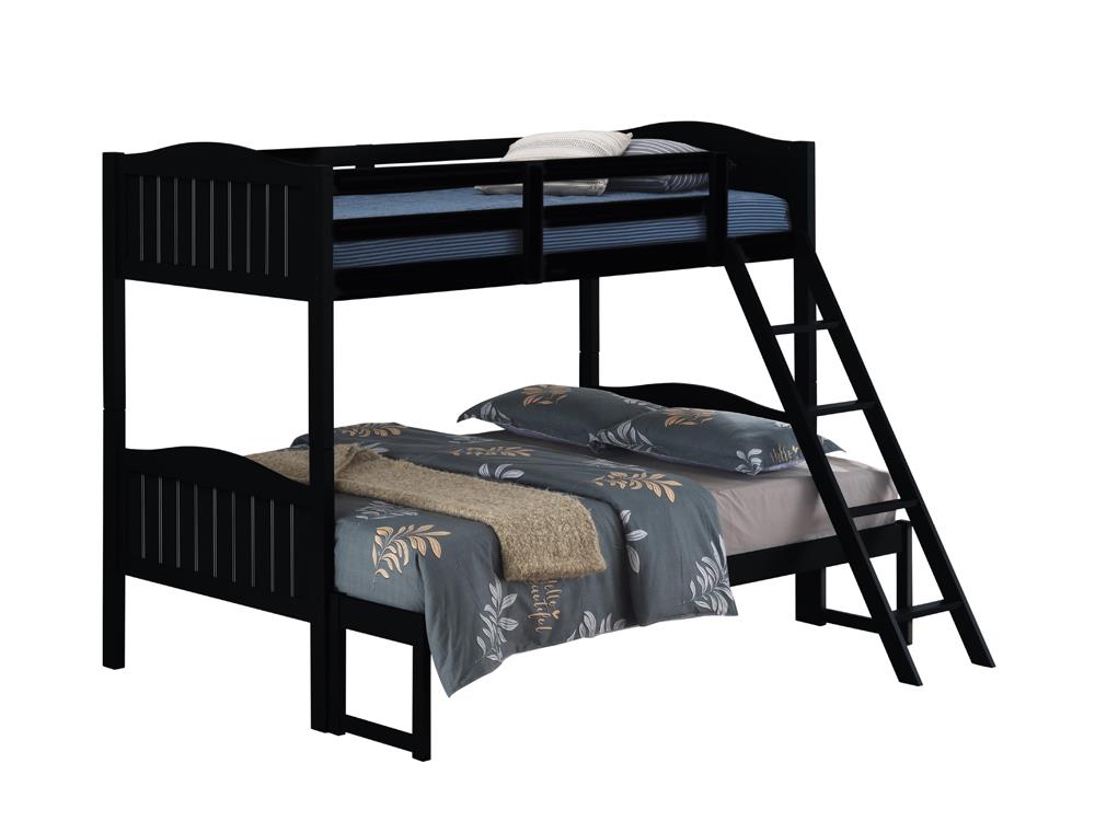 LITTLETON TWIN/FULL BUNK BED 405054BLK