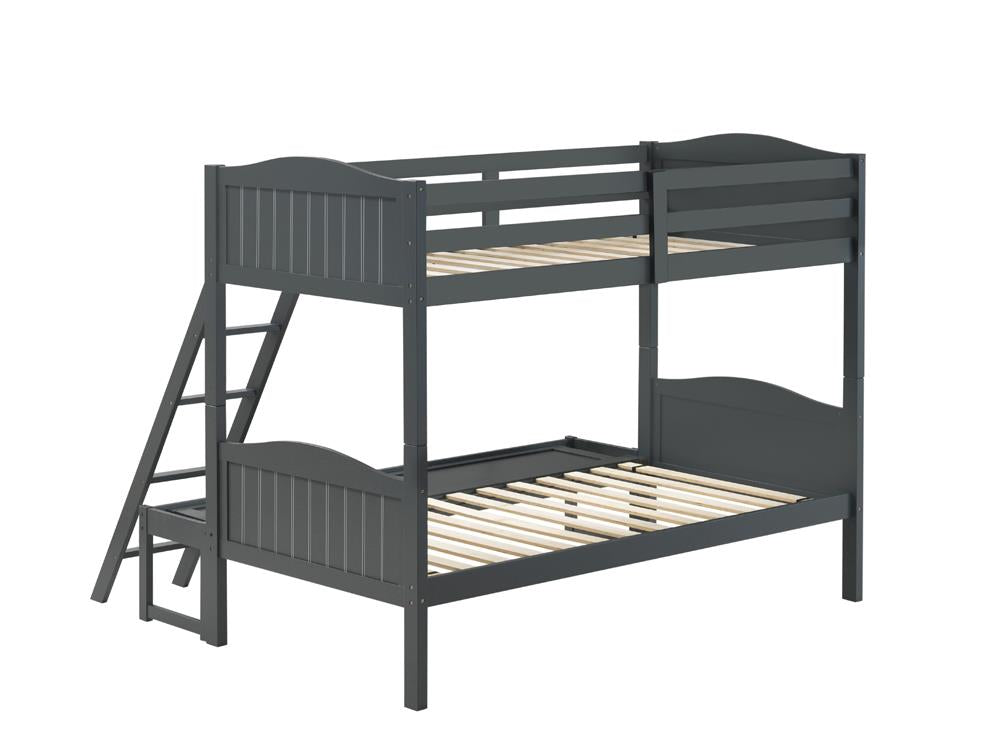 LITTLETON TWIN/FULL BUNK BED 405054GRY