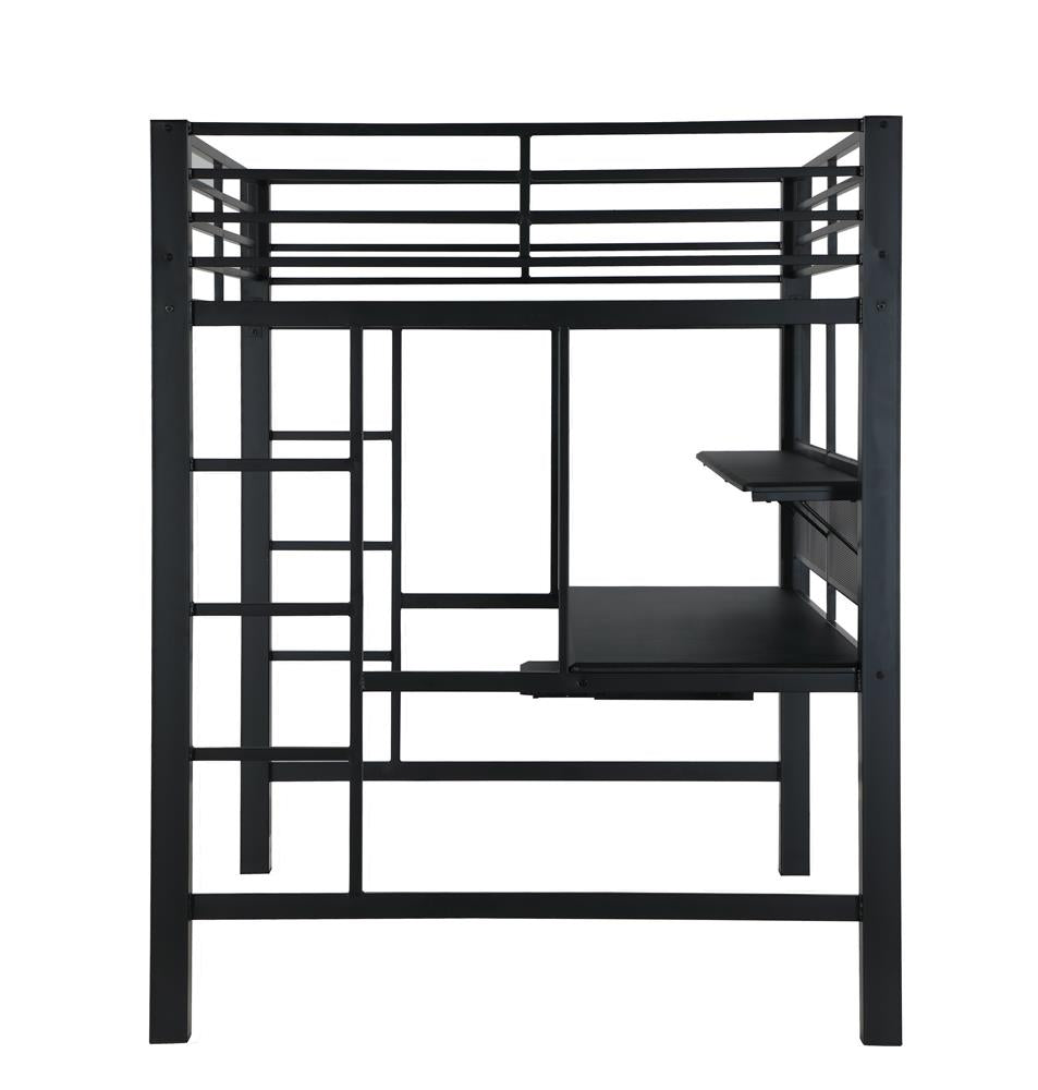 AVALON FULL WORKSTATION LOFT BED 460023