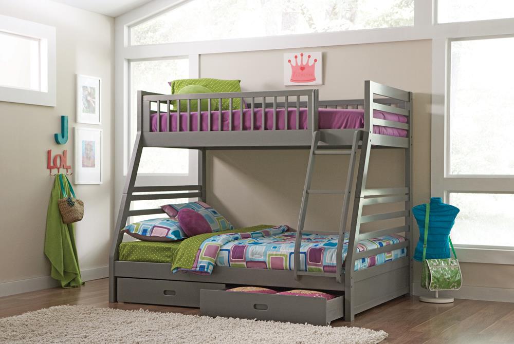 ASHTON TWIN / FULL BUNK BED 460182