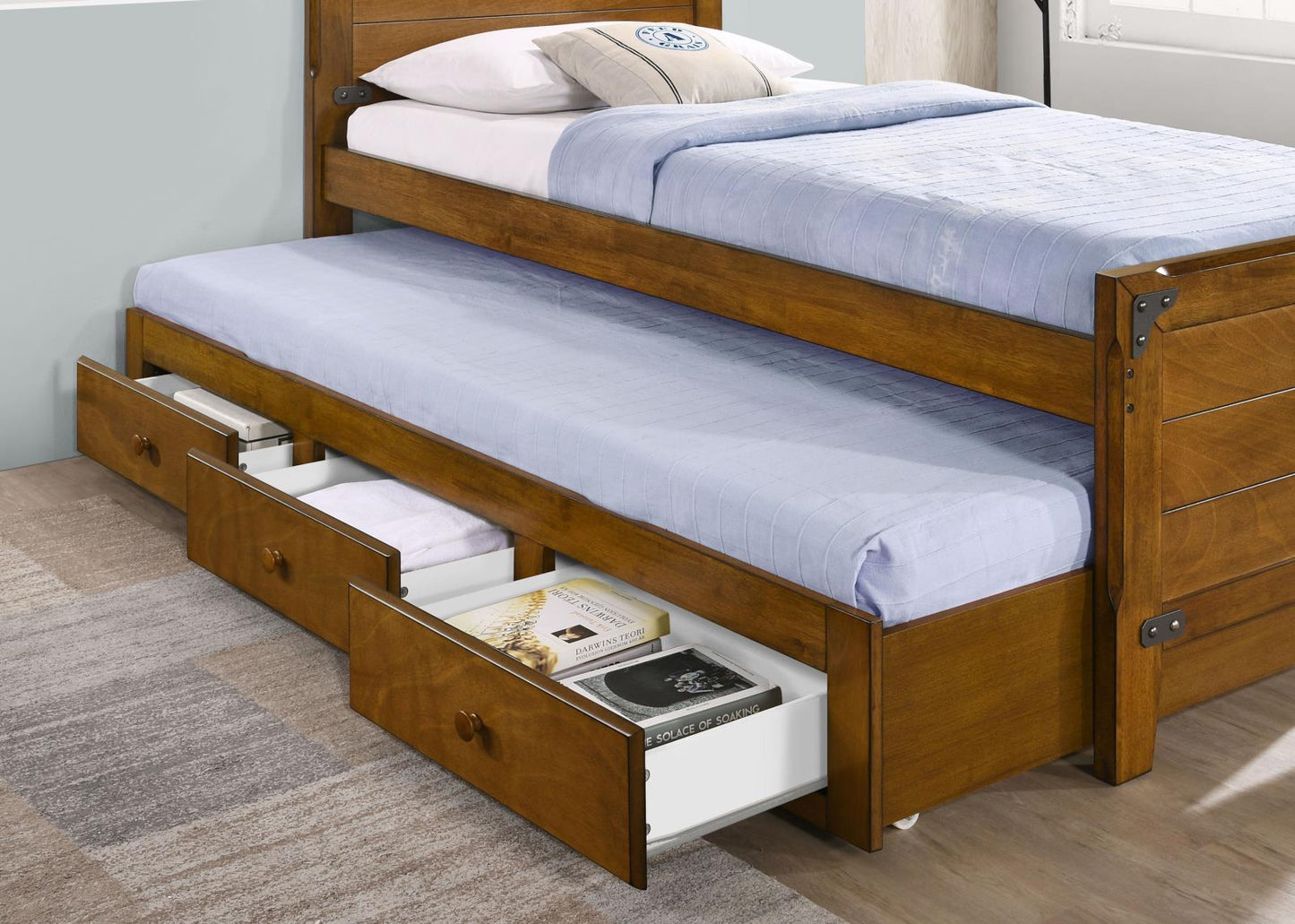 GRANGER TWIN BED W/ TRUNDLE 461371T