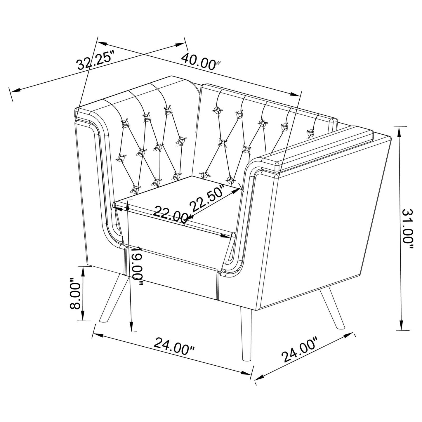 SOFA 3 PC SET 508441-S3