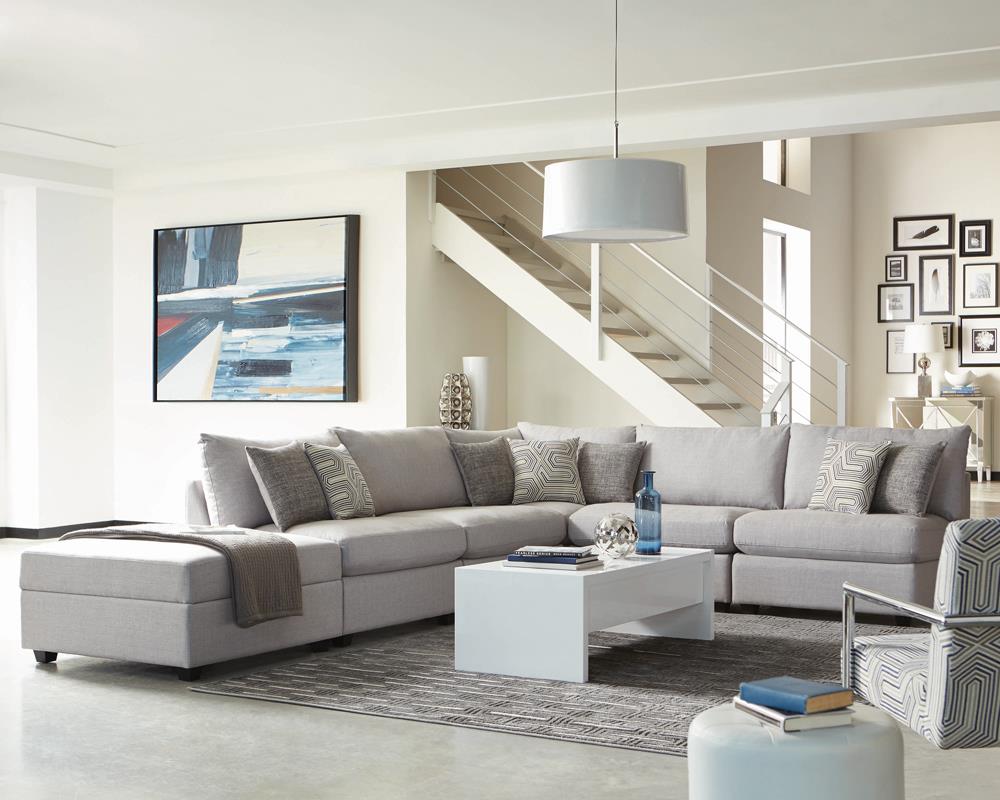 6 PC SECTIONAL 551511-SET