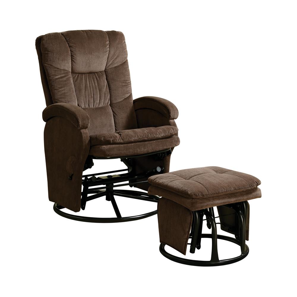 LIVING GLIDER WITH OTTOMAN 600159