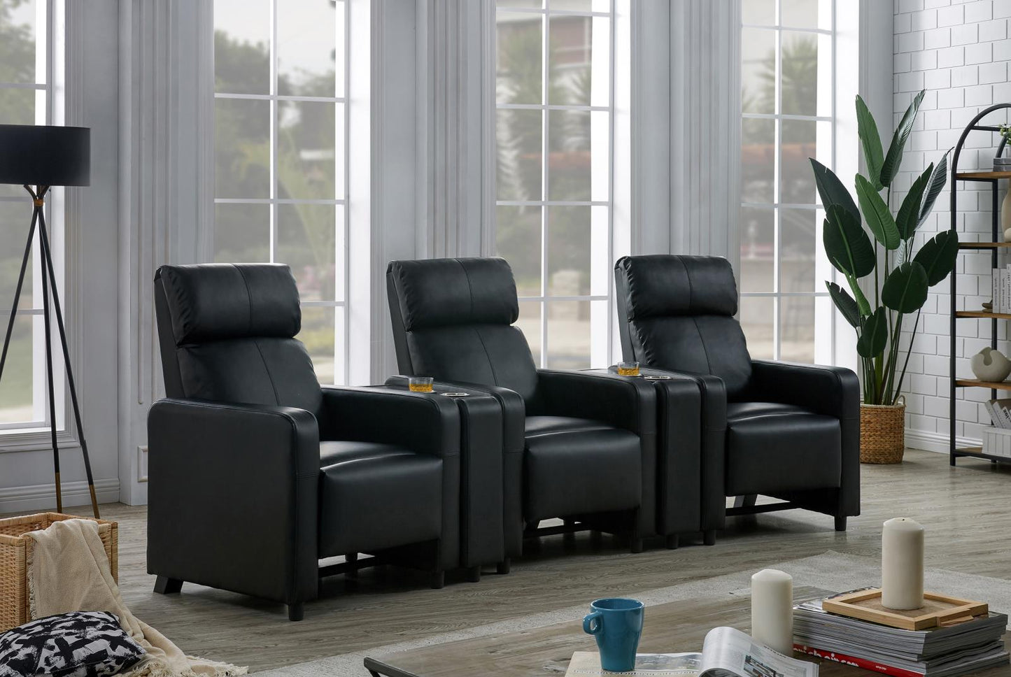 TOOHEY 5 PC 3-SEATER HOME THEATER 600181-S3A