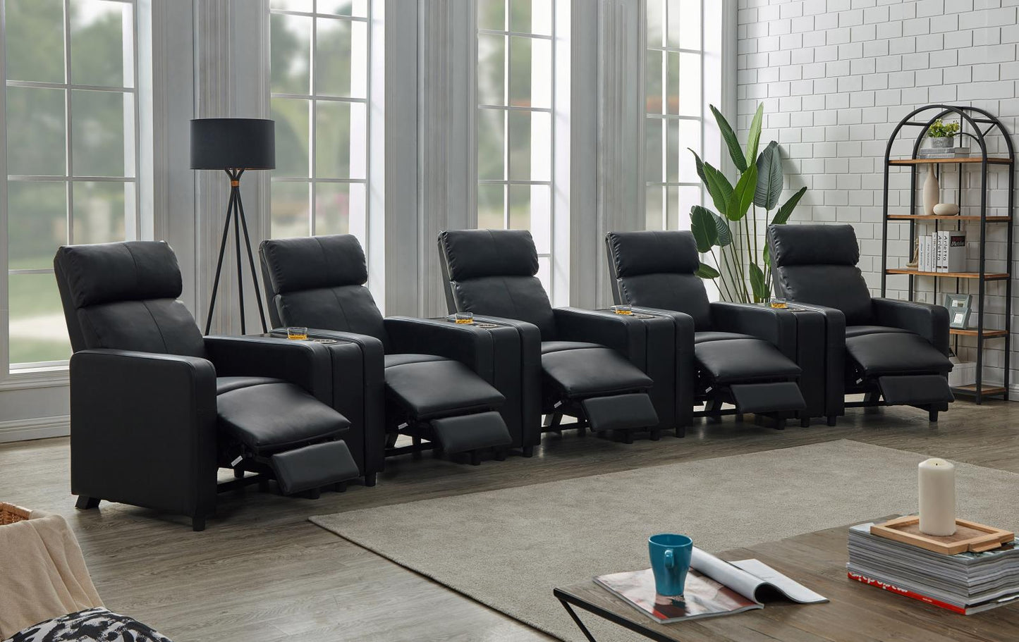 TOOHEY 9 PC 5-SEATER HOME THEATER 600181-S5A