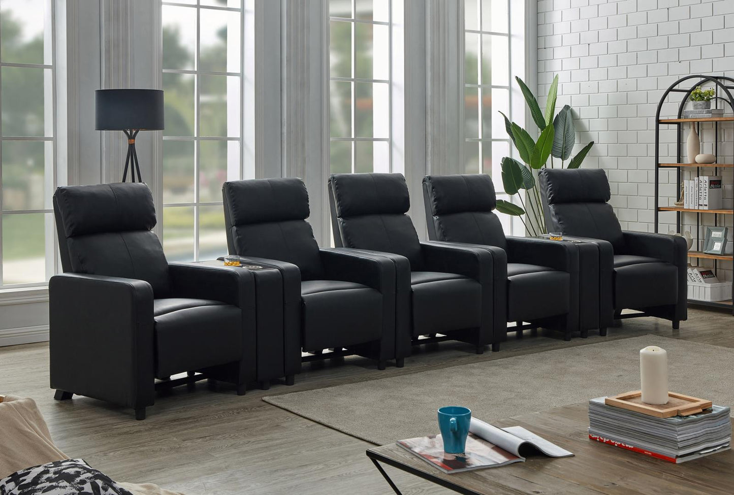 TOOHEY 7 PC 5-SEATER HOME THEATER 600181-S5B