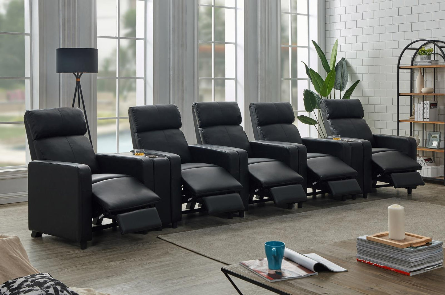 TOOHEY 7 PC 5-SEATER HOME THEATER 600181-S5B