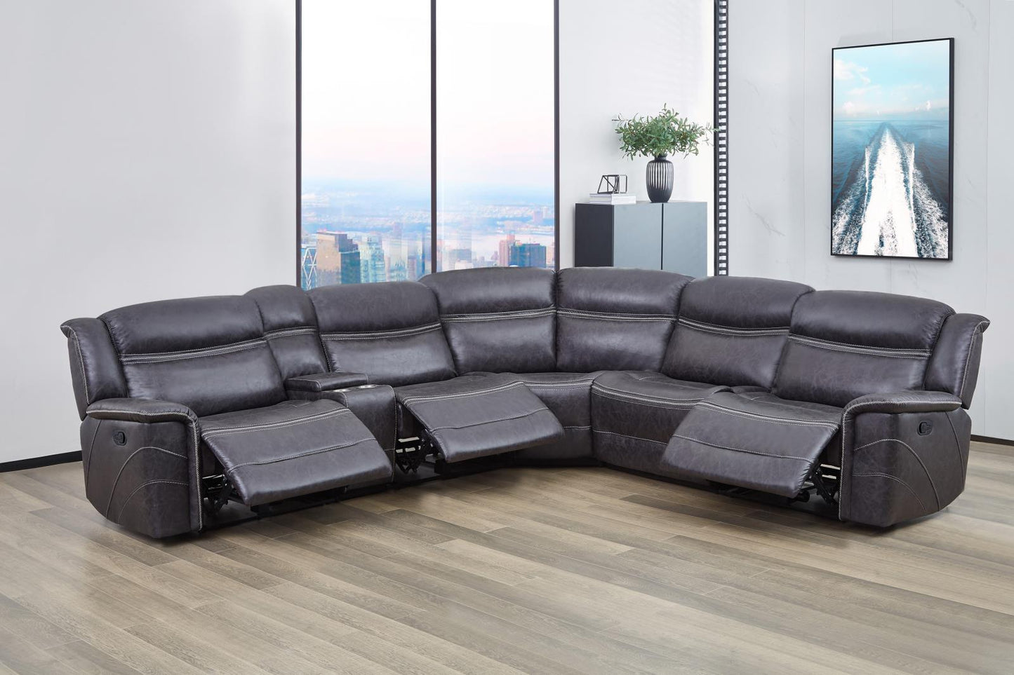6 PC MOTION SECTIONAL 609360