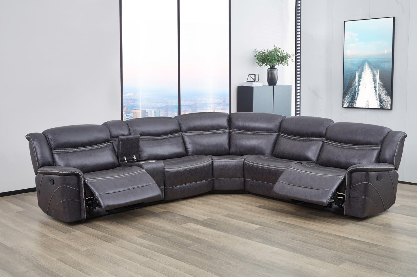 6 PC MOTION SECTIONAL 609360