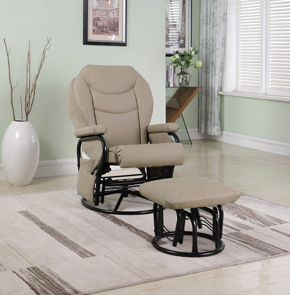 LIVING GLIDER WITH OTTOMAN 7040