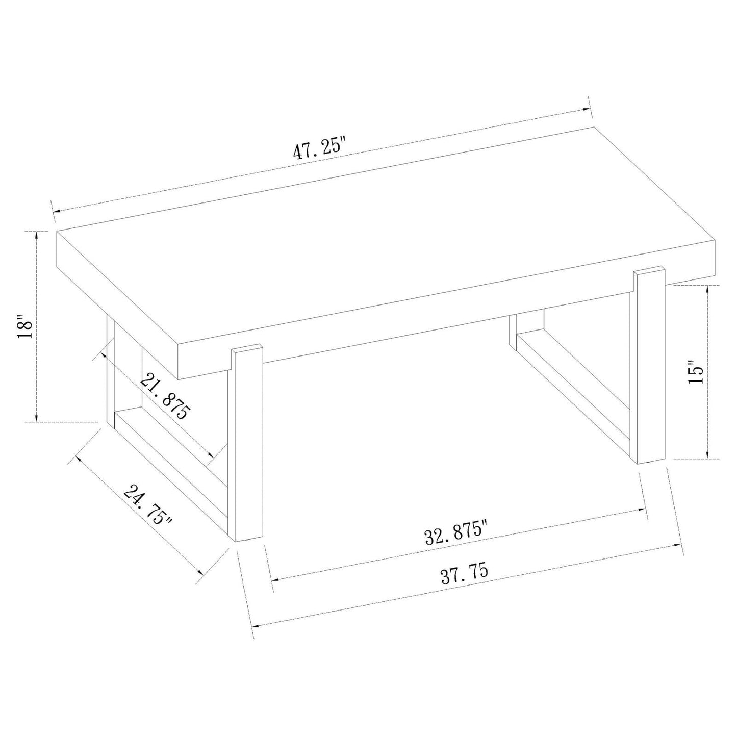 COFFEE TABLE 753398