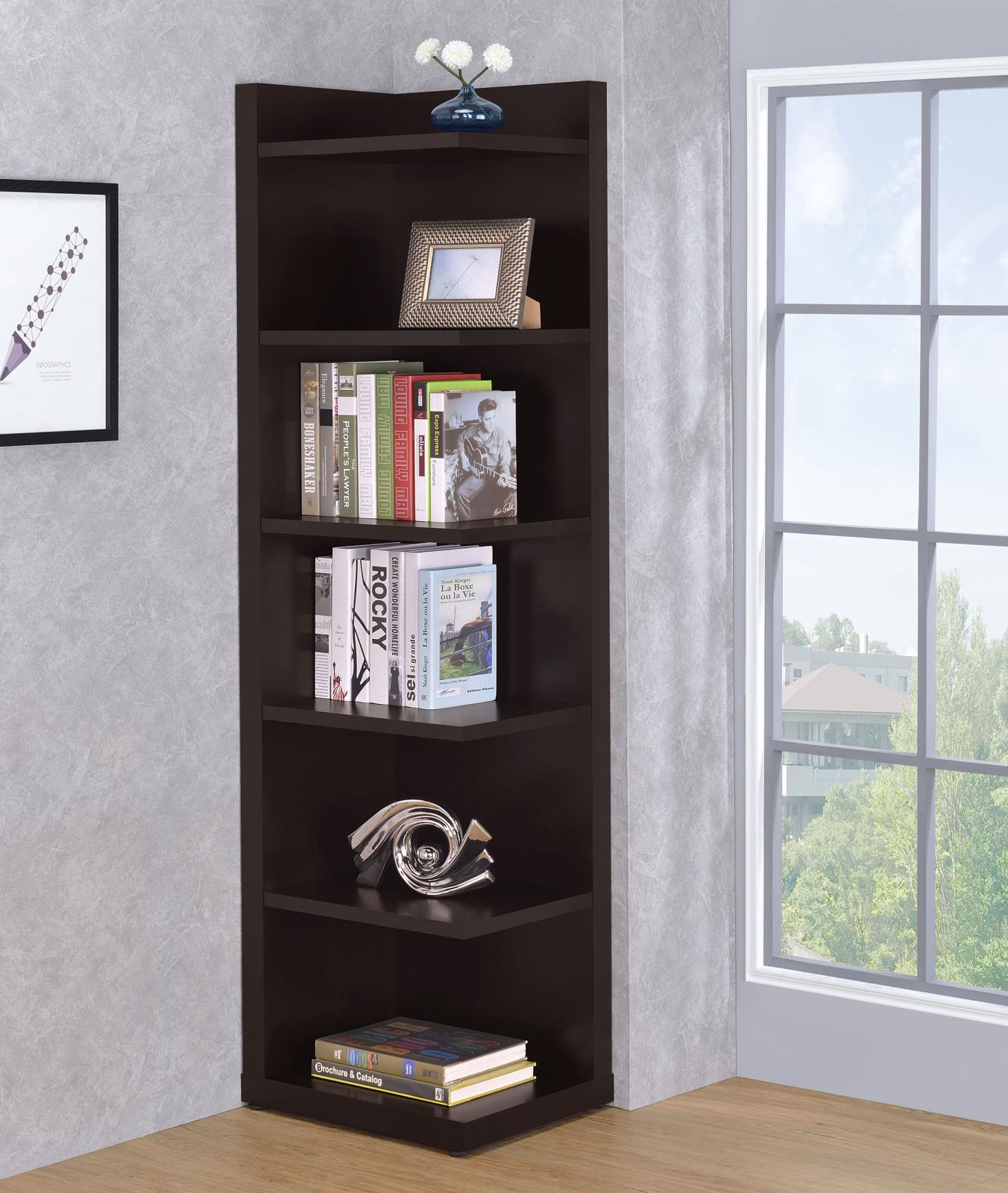 CORNER BOOKCASE 800270