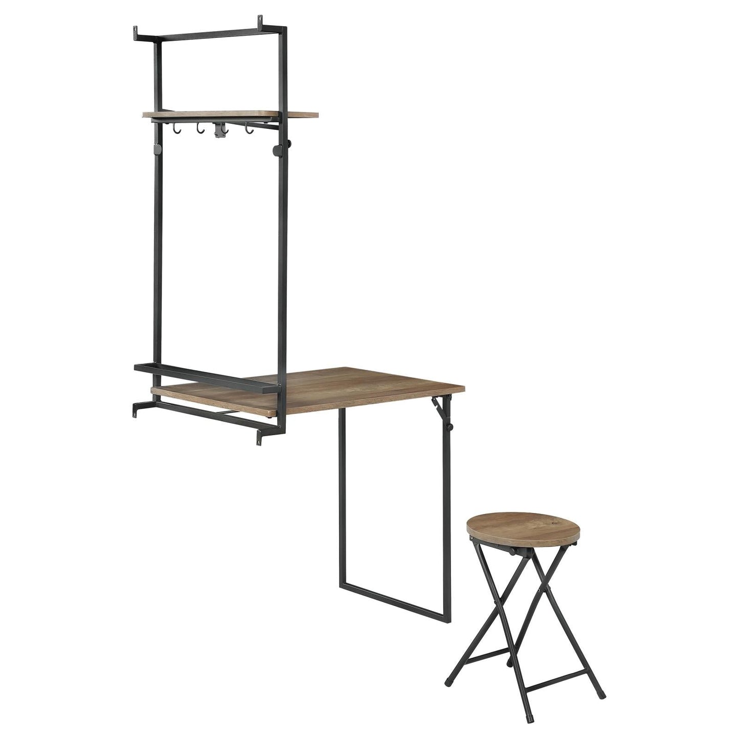 RILEY WALL DESK & STOOL 801402