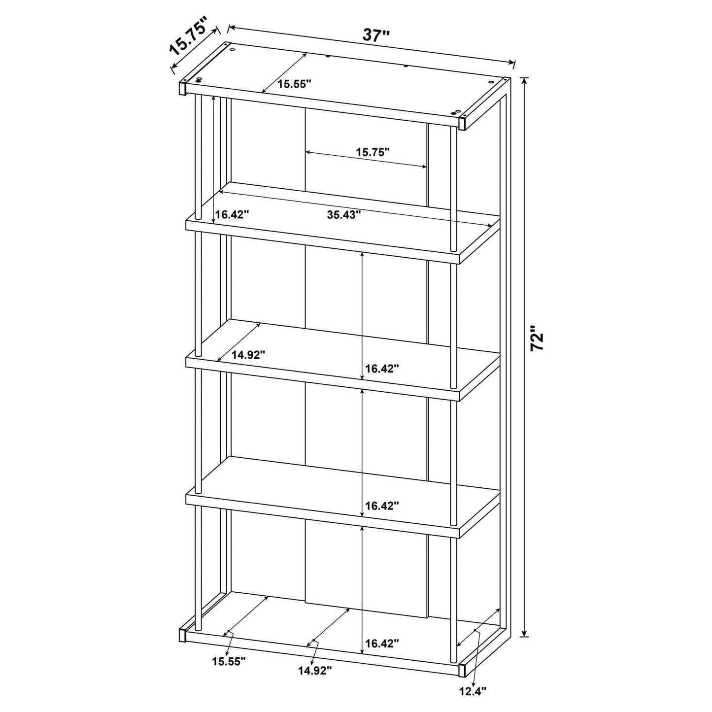 BOOKCASE 805884