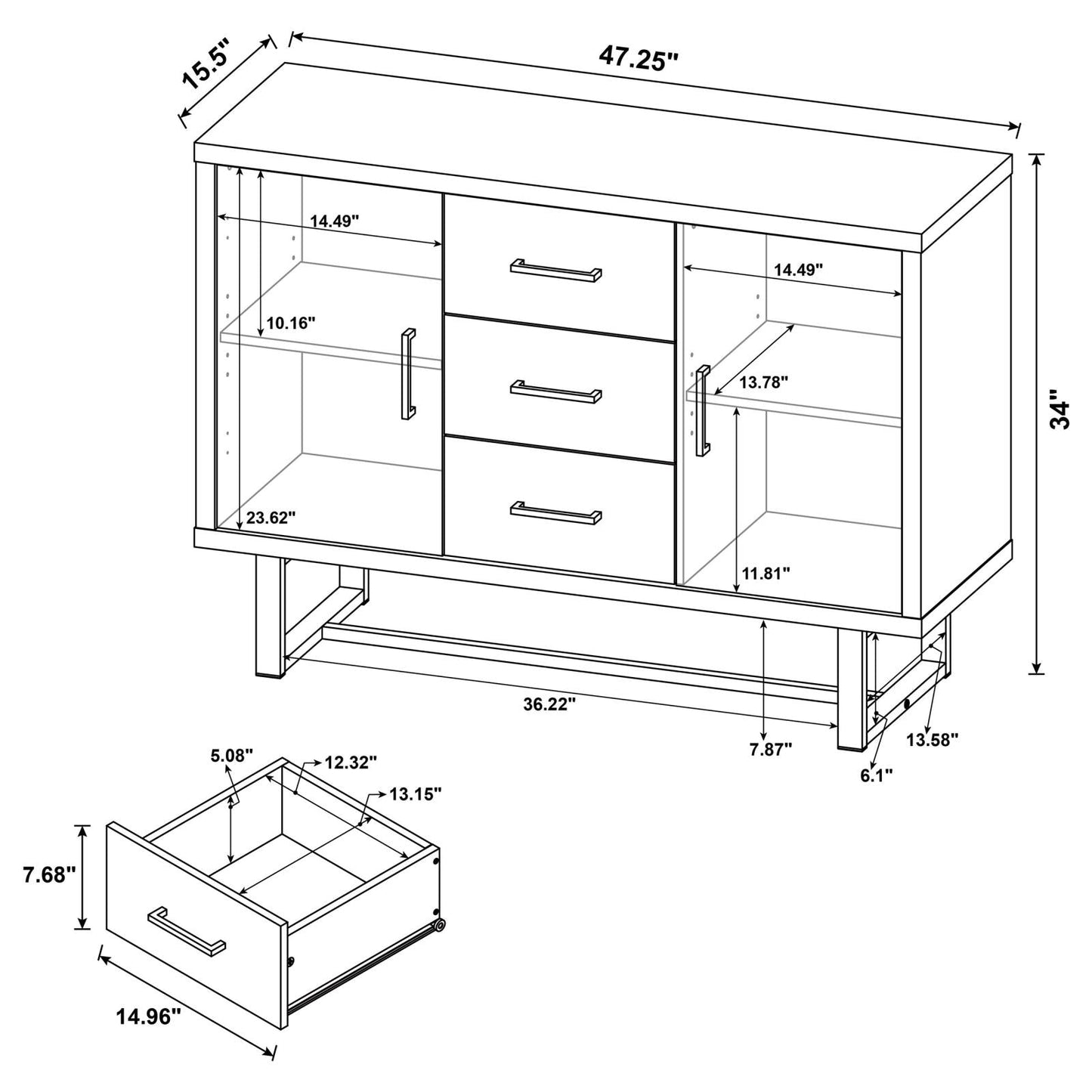 ACCENT CABINET 953565